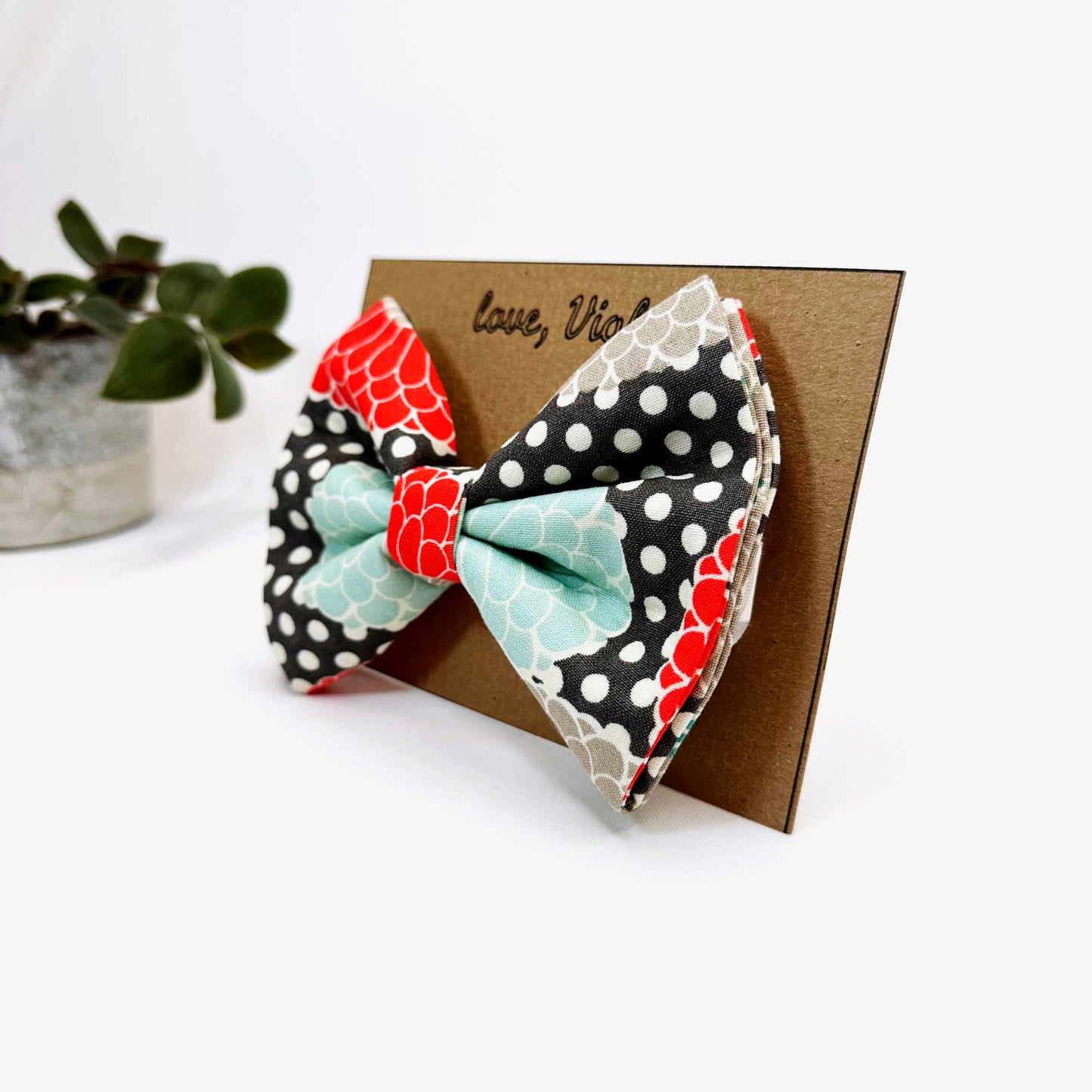 Patchwork Bow Tie