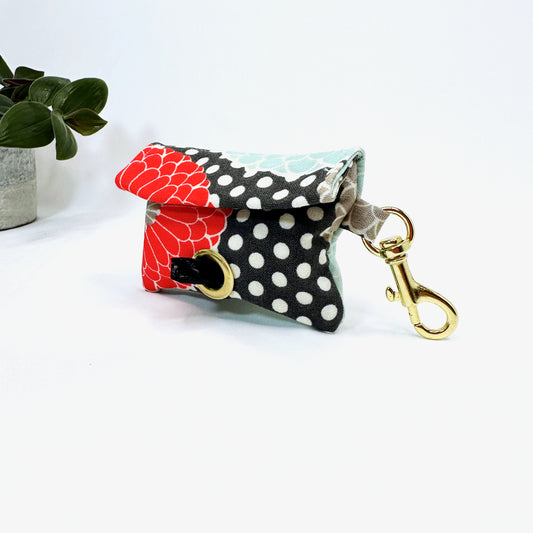Patchwork Poop Bag Holder