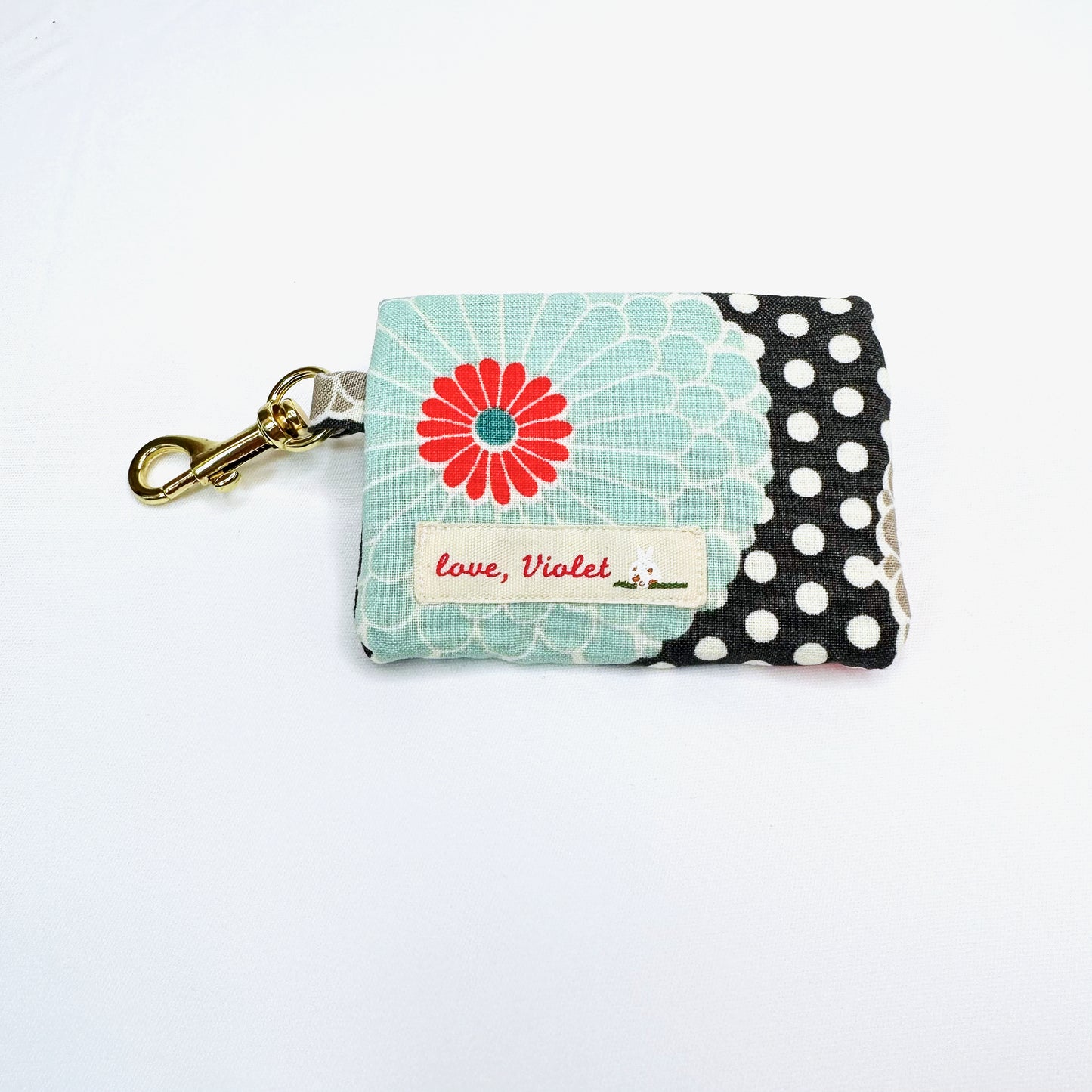 Patchwork Poop Bag Holder