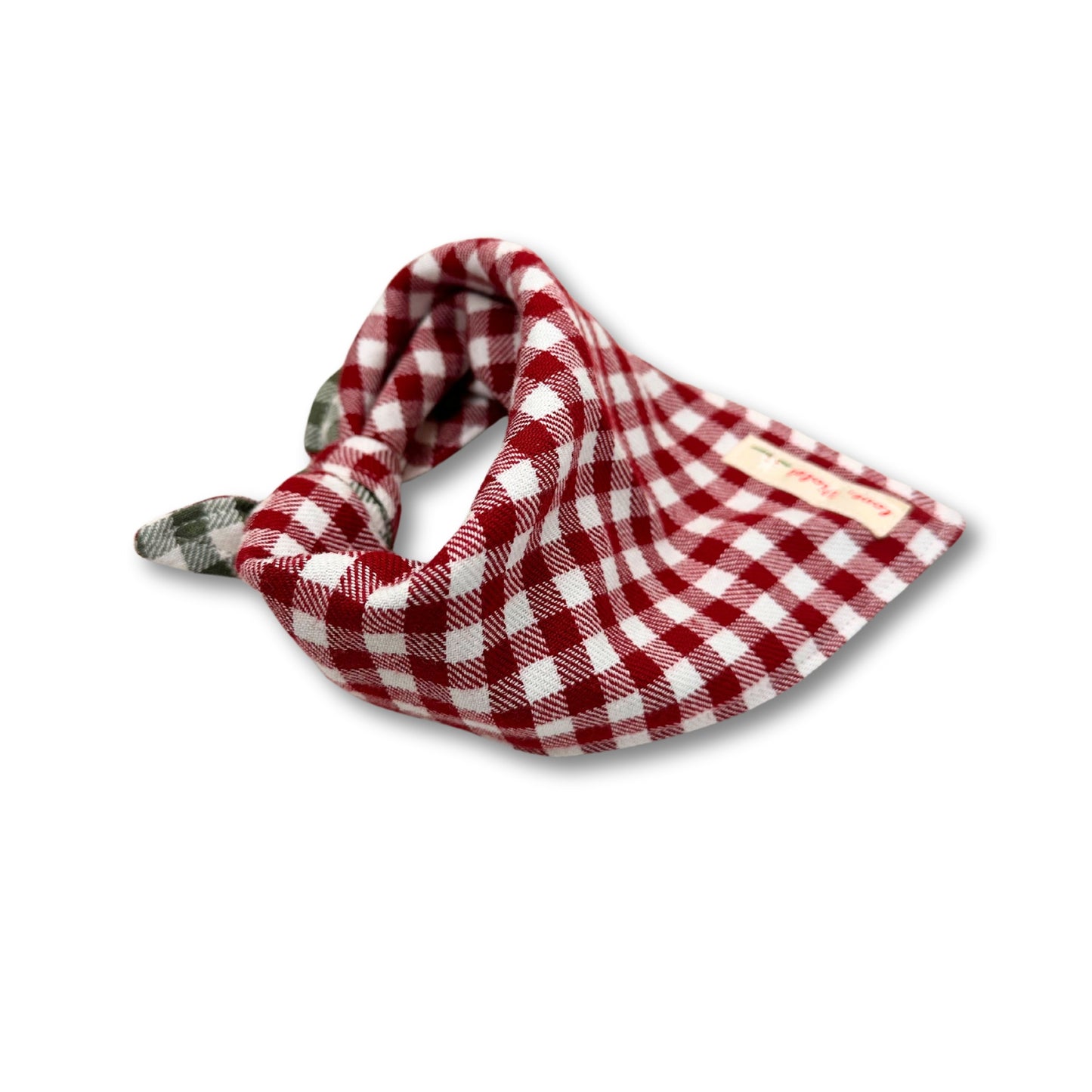Reversible Plaid Bandana
