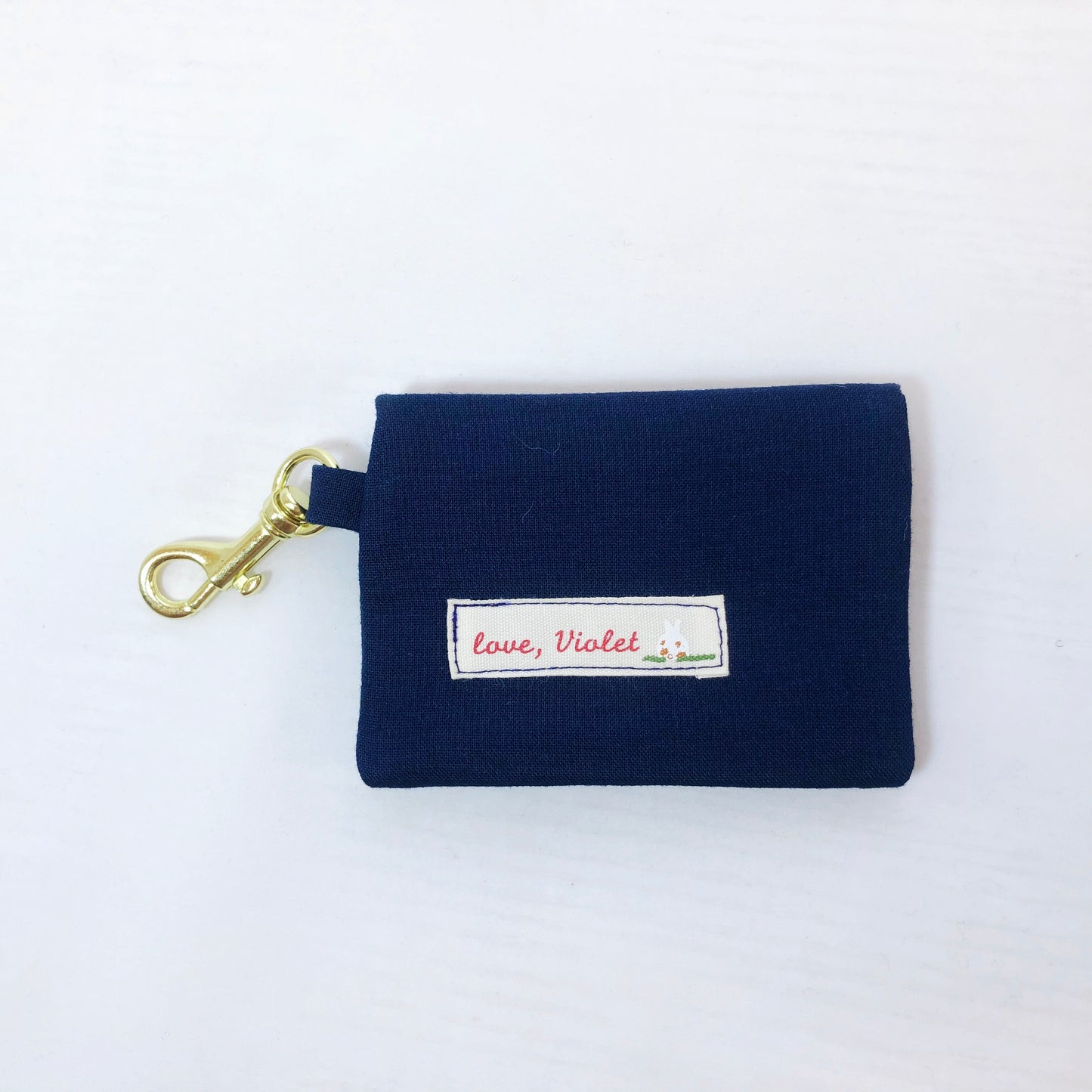 "Classic Navy" Poop Bag Holder