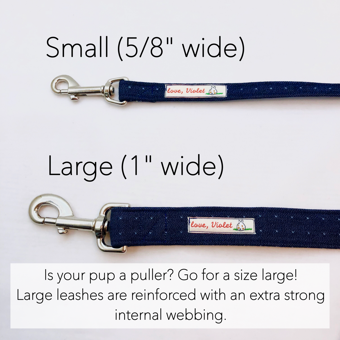 "Peace and Love" Leash