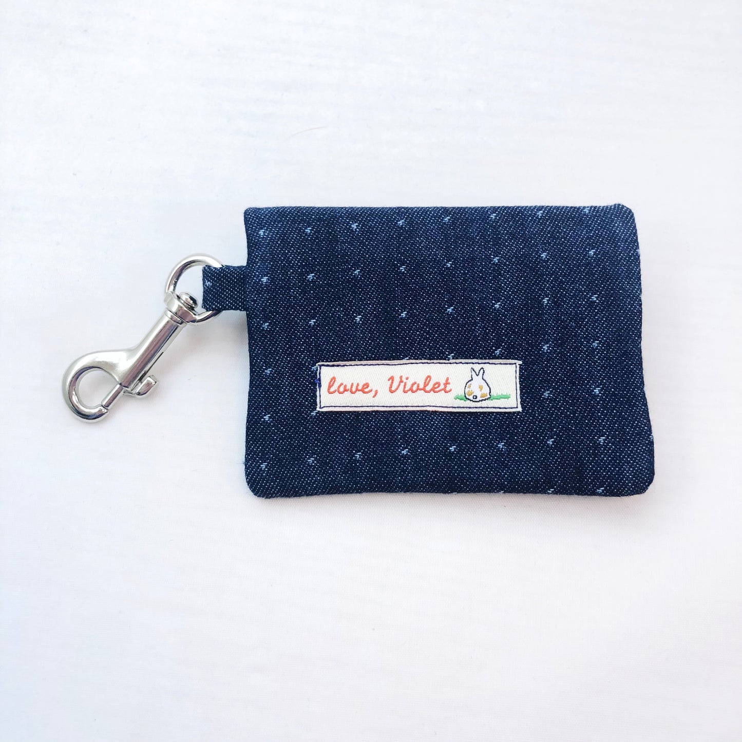 “Peace and Love" Poop Bag Holder