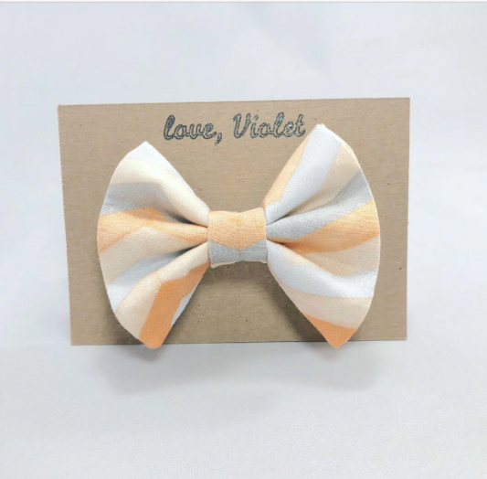 "Creamsicle" Bow Tie