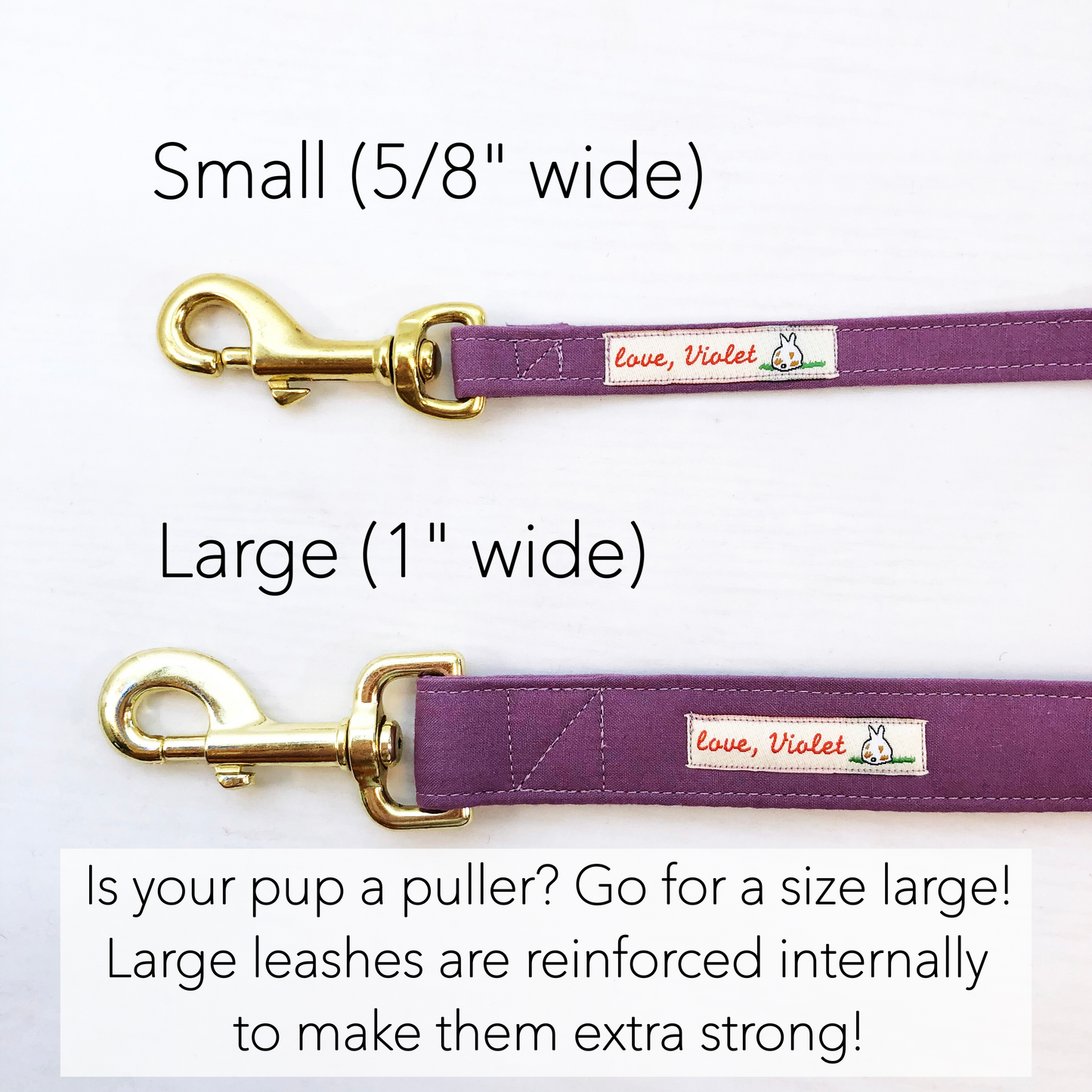 "Amethyst" Leash