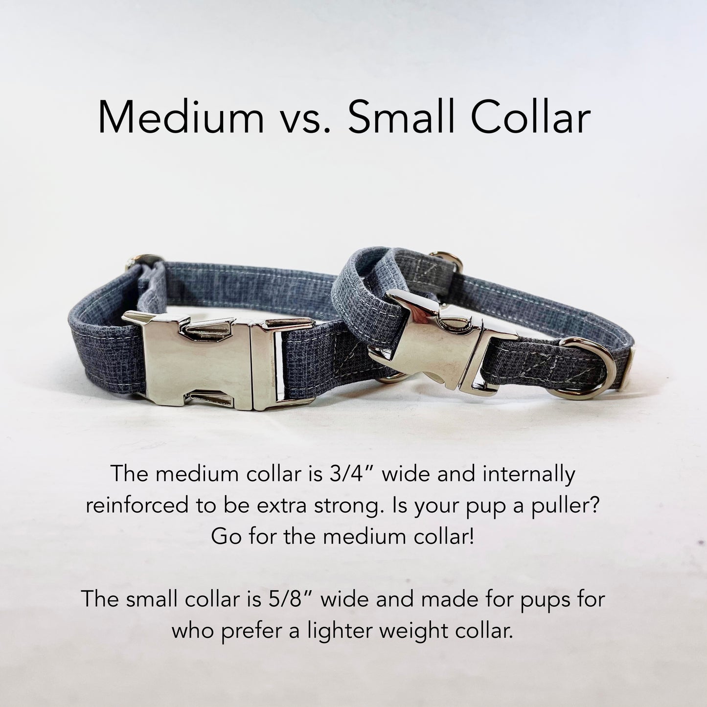 "Slate Gray" Collar