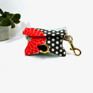 Patchwork Poop Bag Holder