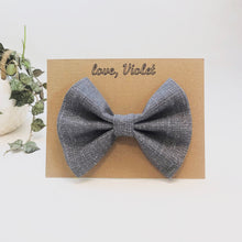 "Slate Gray" Bow Tie