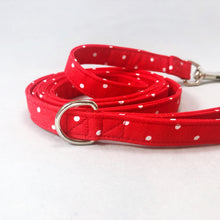 "Red Polka Dot" Leash