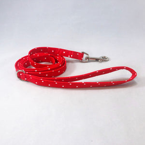 "Red Polka Dot" Leash