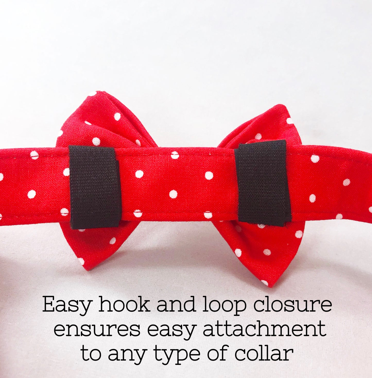 "Red Polka Dot" Bow Tie