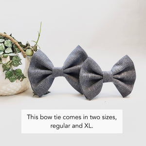 "Slate Gray" Bow Tie
